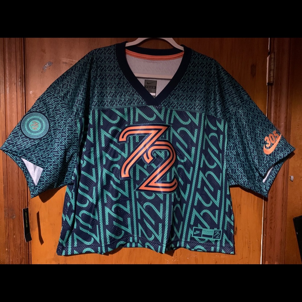 NWT Nike Miami 72 305 Dade County Football Jersey